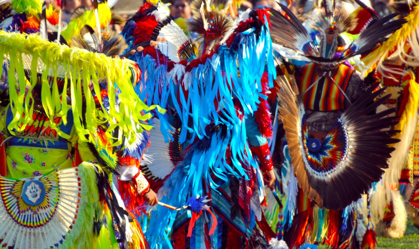 Regalia at an OKNAHRA gathering
